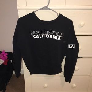 Hollister cropped sweater